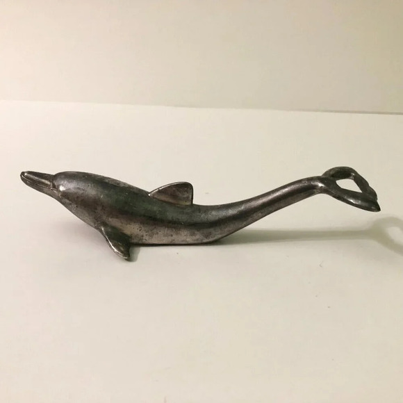 Vintage Dolphin Bottle Opener Metal 6.5 Inch Long - Picture 3 of 16